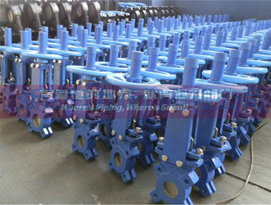 刀閘閥改進(jìn)后的美麗！