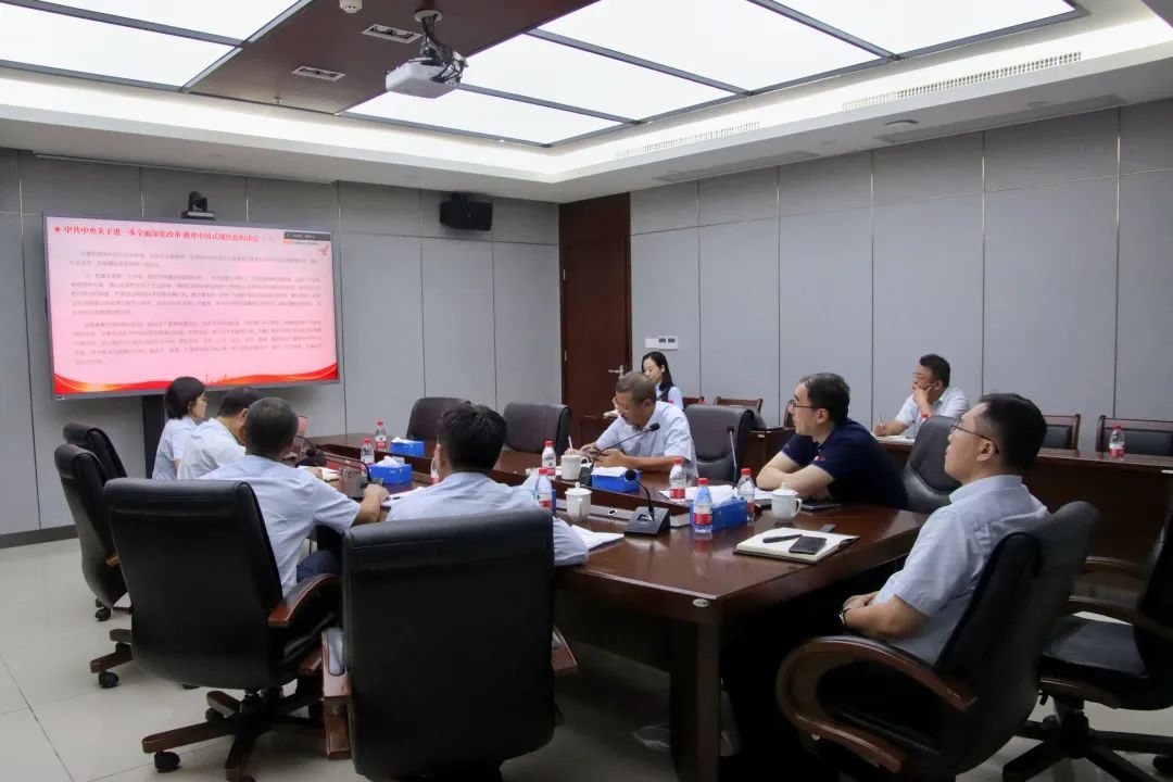 海南礦業(yè)傳達學(xué)習(xí)貫徹黨的二十屆三中全會精神